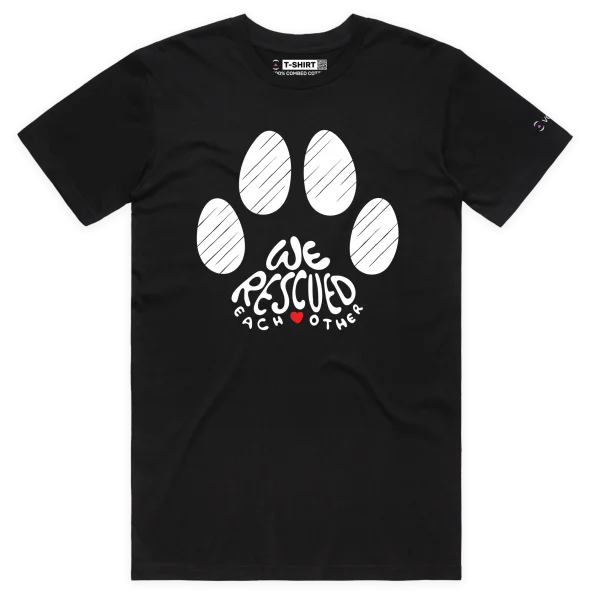 Black Male The Magic Of ‘We Rescued Each Other’ T-shirt 2 design VOICEART