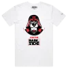 White Male Darth Vader Dog ‘Join The Bark Side’ T-Shirt design VOICEART