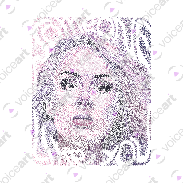 White Watermark Grammy Award Singer Adele Premium Graphic Design VOICEART